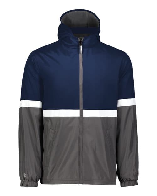 Men's Turnabout Reversible Hooded Jacket — Navy/ Carbon