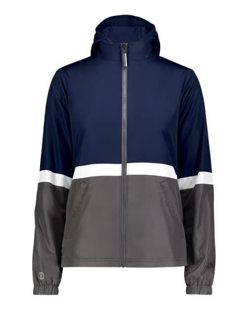 Women's Turnabout Reversible Hooded Jacket — Navy/ Carbon