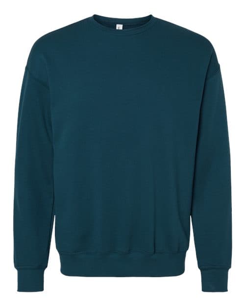 Unisex Sponge Fleece Drop Shoulder Crewneck Sweatshirt — Atlantic