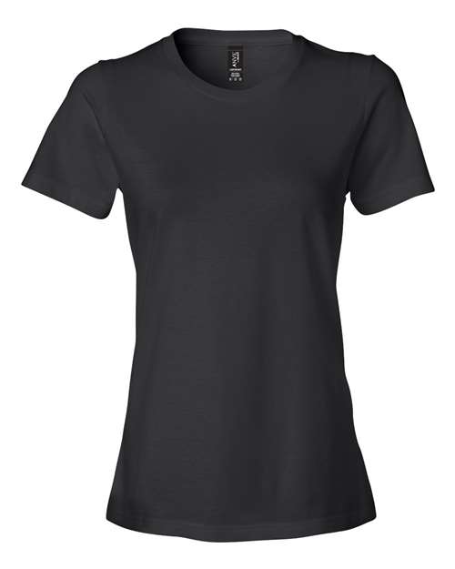 Women's Softstyle® Lightweight T-Shirt — Black