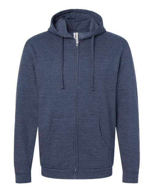 Unisex Full-Zip Hooded Sweatshirt