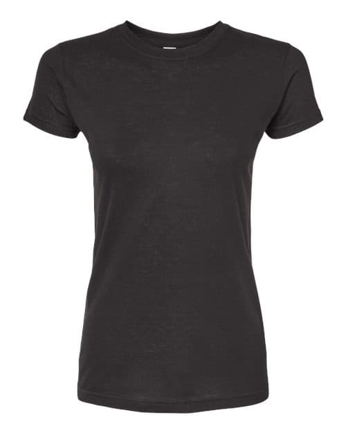 Women's Poly-Rich T-Shirt — Black