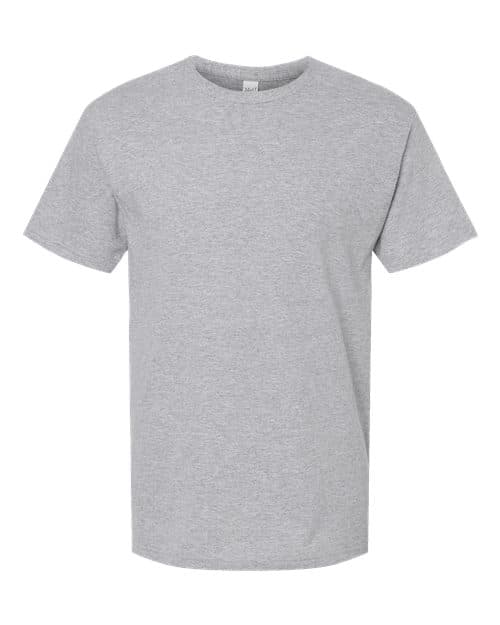 Men's Gold Soft Touch T-Shirt — Athletic Grey