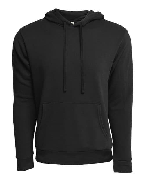 Unisex Laguna Sueded Hoodie Sweatshirt — Black