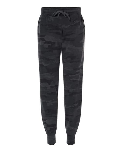 Women's California Wave Wash Sweatpants — Black Camo Heather