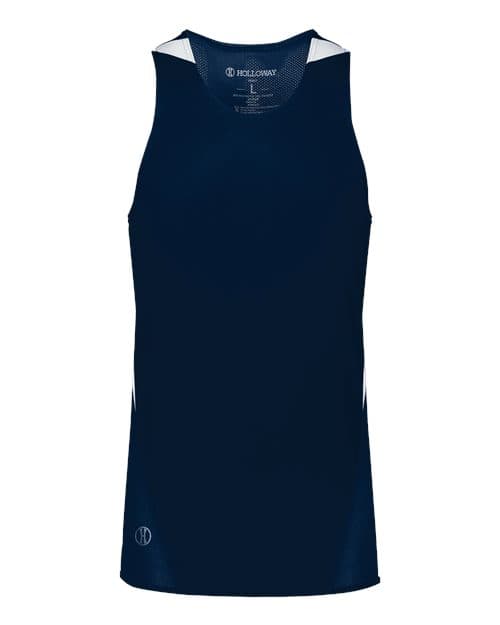 Unisex PR Max Track Jersey — Navy/ White