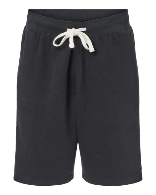 Unisex Triblend Fleece Shorts — Black Solid