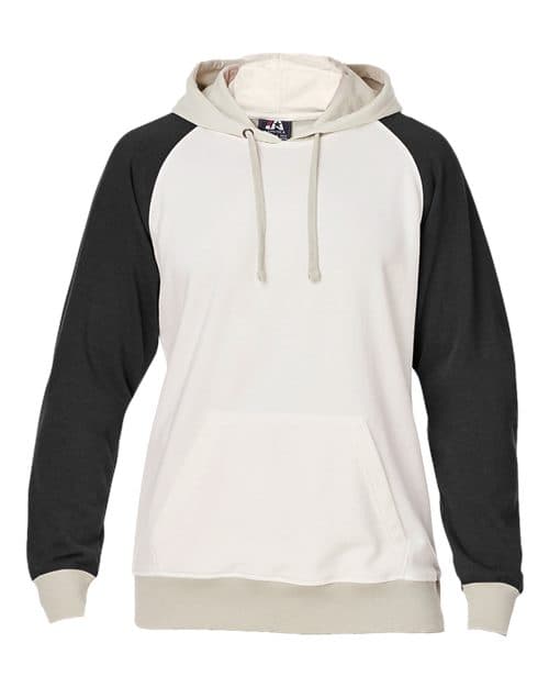 Unisex Vintage Tricolor Hooded Sweatshirt