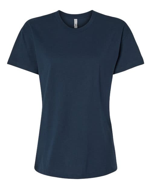 Women's Cotton Relaxed T-Shirt — Midnight Navy