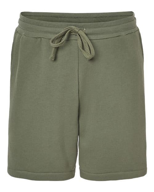 Unisex Sponge Fleece Shorts — Military Green