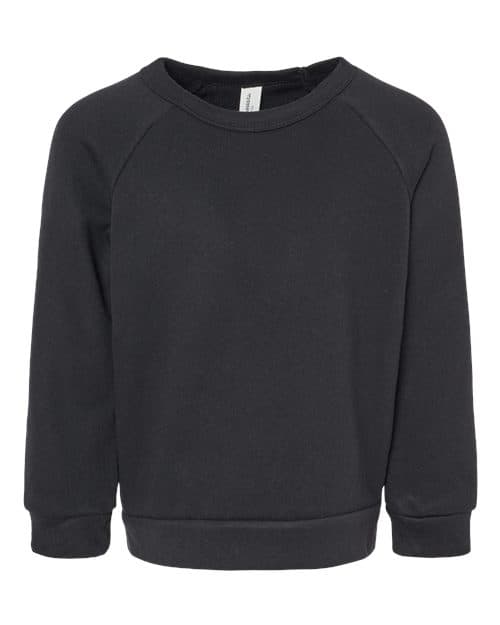 Toddler Sponge Fleece Raglan Crewneck Sweatshirt