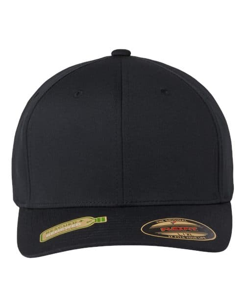 Sustainable Polyester Cap — Black
