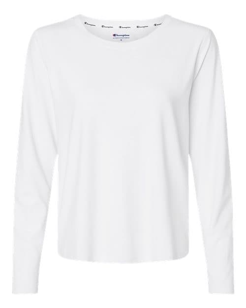 Women's Sport Soft Touch Long Sleeve T-Shirt — White