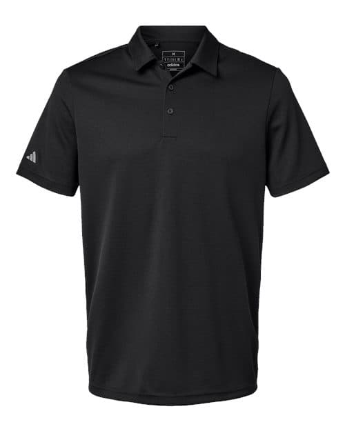 Men's Micro Piqué Polo — Black