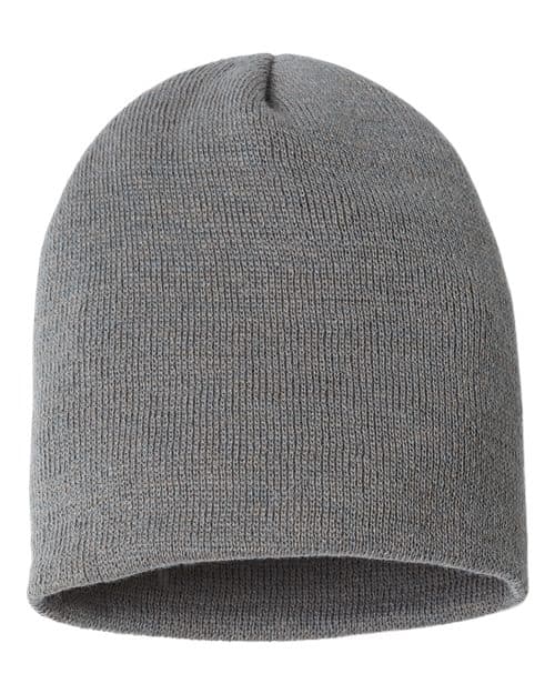 USA-Made Sustainable Beanie — Grey