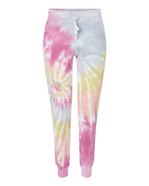 Unisex Tie-Dyed Joggers — Desert Rose