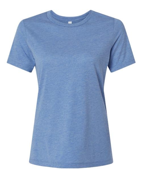 Women’s Relaxed Fit Triblend Tee — Blue Triblend