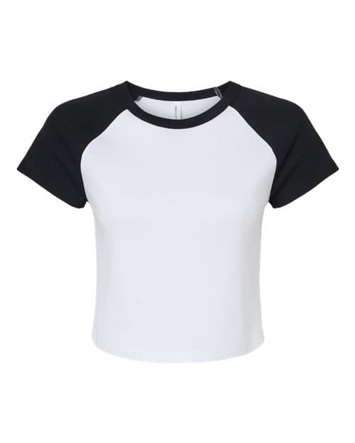 Women's Micro Rib Raglan Baby Tee