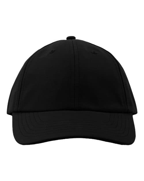 Performance Microfiber Cap — Black