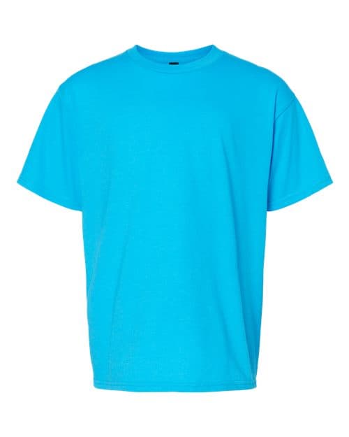 Youth Softstyle® CVC T-Shirt — Caribbean Mist