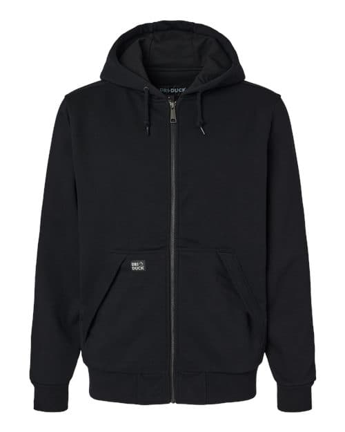 Men's Mission Full-Zip Hooded Jacket — Black
