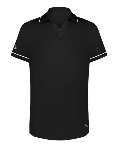 Women's CoolCore® Polo — Black/ White