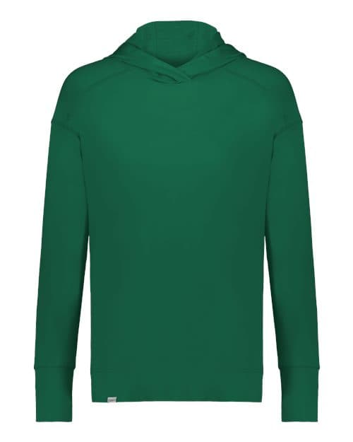 Women's Eco Revive™ Ventura Soft Knit Hooded Sweatshirt — Dark Green