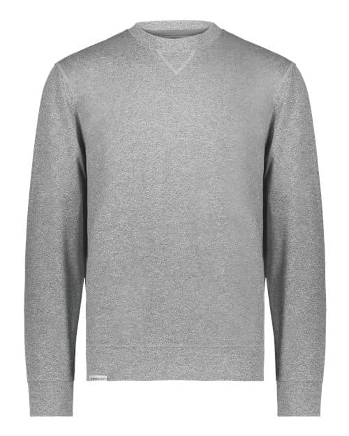 Unisex Eco Revive™ Ventura Soft Knit Crewneck Sweatshirt — Grey Heather