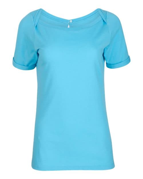 Women's Carefree T-shirt — Pacific Blue