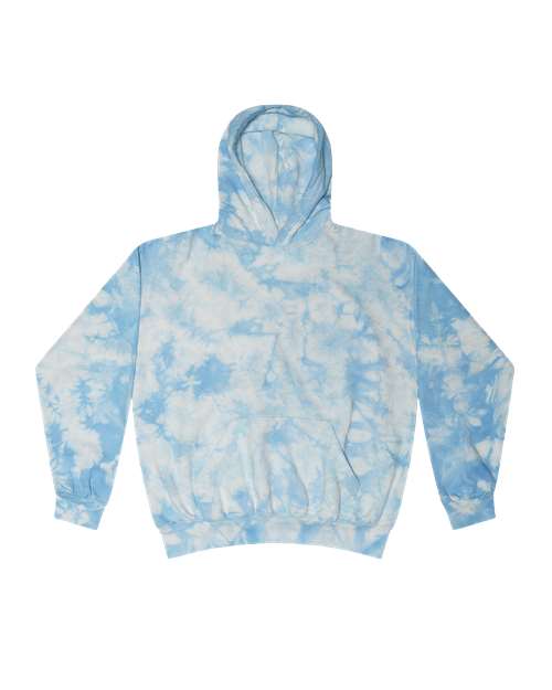 Youth Crystal Wash Hooded Sweatshirt — Crystal Baby Blue