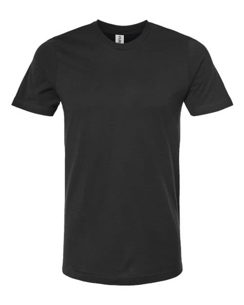 Combed Cotton T-Shirt — Black