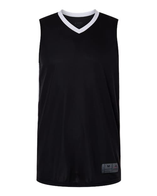 Men's Match-Up Basketball Jersey — Black/ White