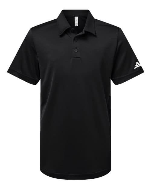 Youth Performance Polo — Black
