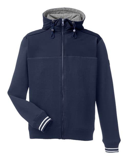 Men's Navigator Fleece Hooded Full-Zip Jacket — Navy