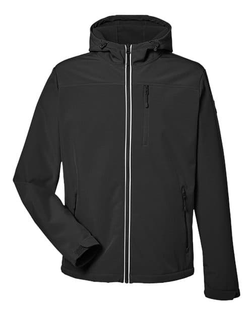 Men's Wavestorm Hooded Soft Shell Jacket — Black