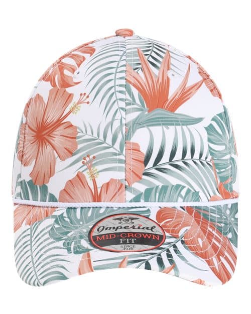 The Outtasite Cap — White Multi