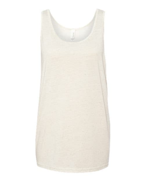 Unisex Triblend Tank — Oatmeal Triblend