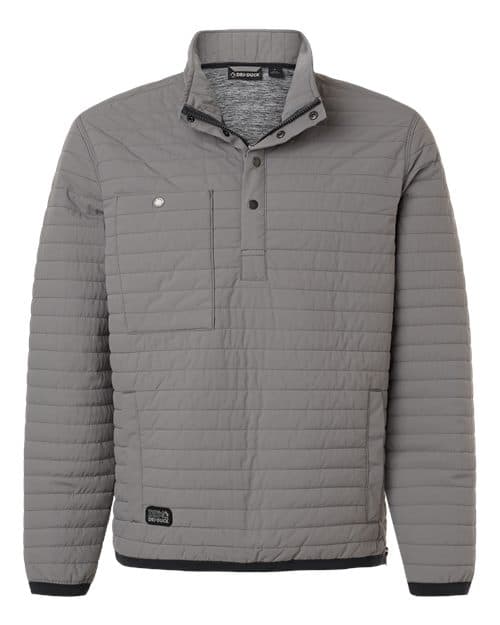 Men's Keystone Quilted Pullover — Grey