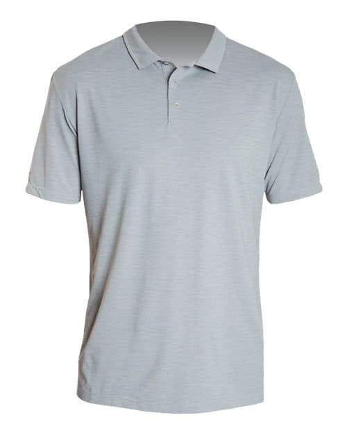 Men's Low Pro Tech Polo — Alloy Heathered