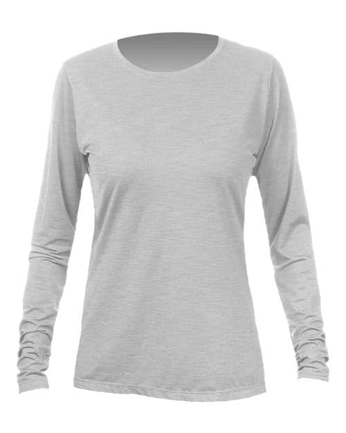 Women's Breeze Tech Long Sleeve T-Shirt — Alloy Heathered