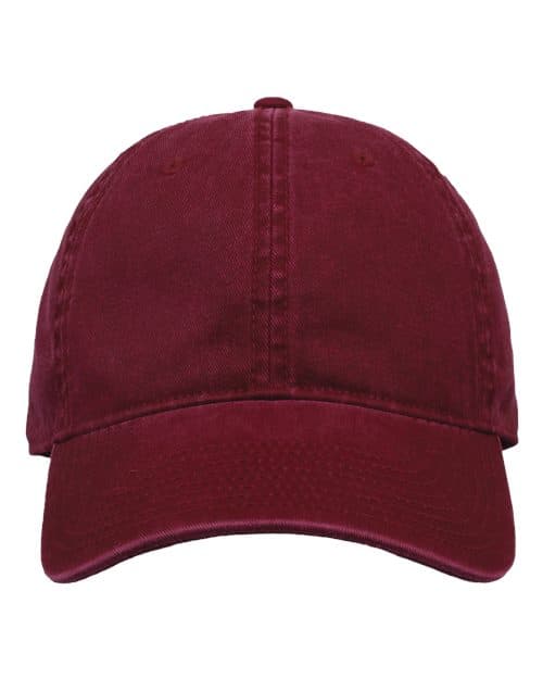 Pigment-Dyed Cap — Cinnamon Red