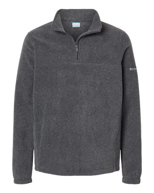 Men's Steens Mountain™ Fleece Half-Zip Pullover — Charcoal Heather