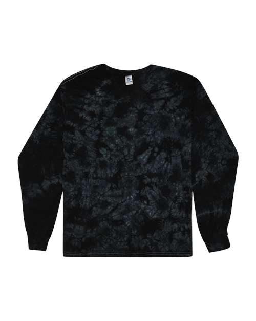 Unisex Crystal Wash Long Sleeve T-Shirt — Crystal Black