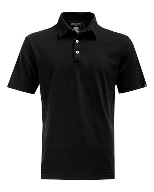 Men's Eco Polo — Black