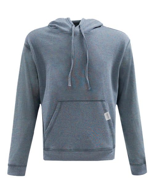 Unisex Fleece Hooded Sweatshirt — Blue Rainbow