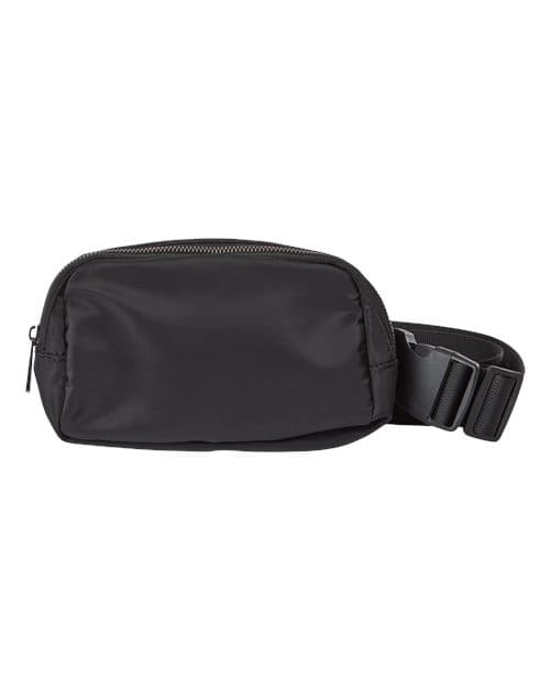 Travel Belt Bag — Black