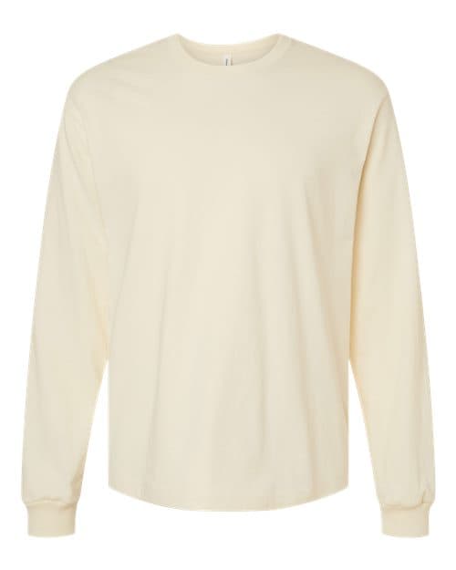 6 oz. Heavyweight Long Sleeve Tee — Natural