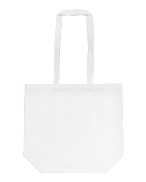 Star of India Midweight Recycled Canvas Tote — White