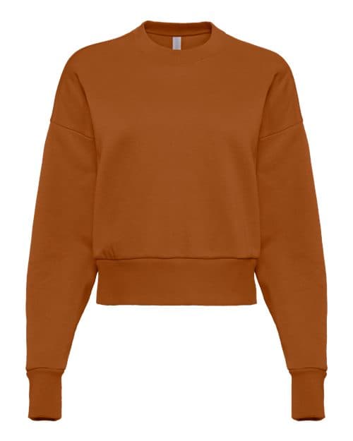 Women's Heavyweight Crewneck Sweatshirt — Clay