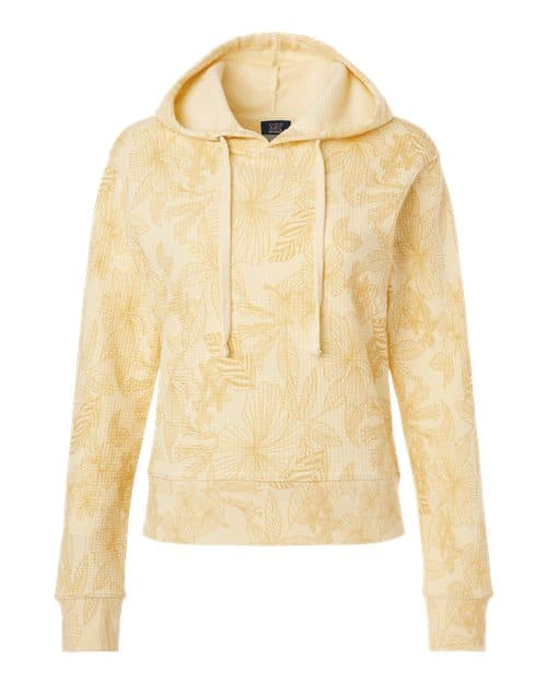 Women's Maddie Floral Print Hooded Sweatshirt — Sun Ray